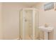 Bathroom with a modern shower and sink providing a clean and functional space at 5345 E Mclellan Rd # 83, Mesa, AZ 85205