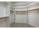 Spacious walk-in closet with custom shelving and ample storage space at 5345 E Mclellan Rd # 83, Mesa, AZ 85205