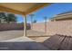 Covered patio area opens to spacious backyard at 13011 W Mandalay Ln, El Mirage, AZ 85335