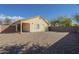 Backyard surrounded by brick wall at 13011 W Mandalay Ln, El Mirage, AZ 85335