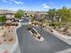 Aerial view of a well-maintained community with landscaped medians and inviting streets at 16800 E El Lago Blvd # 2072, Fountain Hills, AZ 85268