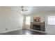 Cozy living room with a fireplace and ample natural light at 1753 E Shasta St, Casa Grande, AZ 85122