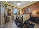 Cozy main bedroom with elegant decor, including decorative rug, and furniture at 19051 N 259Th Ave, Buckeye, AZ 85396