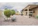 Relaxing backyard space with patio seating, perfect for outdoor entertaining and leisurely afternoons at 203 S La Amador Trl, Casa Grande, AZ 85194