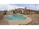 Beautiful swimming pool with modern patio, ideal for outdoor living and relaxation at 6433 W Beverly Ln, Glendale, AZ 85306