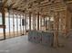 Interior framing of a home under construction shows layout, duct work, and electrical boxes at 7688 W Saddlehorn Rd, Peoria, AZ 85383