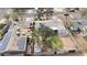 A slightly higher angle view of the home showing yard and proximity to other homes at 808 W 9Th St, Tempe, AZ 85281