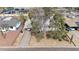 Charming home featuring a covered parking area and mature trees, with easy access to city amenities, as seen from above at 808 W 9Th St, Tempe, AZ 85281