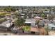 Wide high angle view of single Gathering home and cozy backyard at 808 W 9Th St, Tempe, AZ 85281