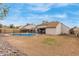 Backyard featuring a fenced in pool at 1018 E Tonto Ln, Phoenix, AZ 85024