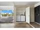 Enclosed laundry area with washer and dryer hookups, and water heater at 122 S Hardy Dr # 6, Tempe, AZ 85281