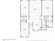 Detailed floor plan of home layout with dimensions for bedrooms, living areas, and bathrooms at 19602 N Canyon Whisper Dr, Surprise, AZ 85387