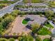 An aerial view of a large single Gathering house at 3527 E Indigo Cir, Mesa, AZ 85213