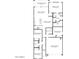 Detailed floor plan showcasing the layout of this home, including bedrooms, bathrooms, and living spaces at 5463 E Azara Dr, San Tan Valley, AZ 85140