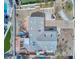 Directly overhead view of a single-Gathering home with a swimming pool, extended patio, and a private driveway at 7542 N 22Nd Pl, Phoenix, AZ 85020