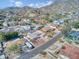 Aerial view of homes and mountains in a desert community at 7542 N 22Nd Pl, Phoenix, AZ 85020