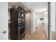 Laundry room featuring gray, stacked washer and dryer at 7542 N 22Nd Pl, Phoenix, AZ 85020