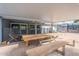 Large outdoor patio space perfect for entertaining with plenty of seating and shade at 10844 N 37Th St, Phoenix, AZ 85028