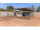Covered horse shelter providing shade and protection for equine at 11823 N 76Th Way, Scottsdale, AZ 85260