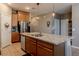 Well-equipped kitchen with a granite-topped island, stainless steel appliances, and generous counter space at 37236 N Navarra Rd, San Tan Valley, AZ 85140