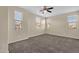 Bedroom featuring multiple windows providing ample natural light and carpet at 3802 E Stiles Ln, Gilbert, AZ 85295