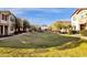 A well maintained front lawn area highlights the community's manicured landscaping at 3802 E Stiles Ln, Gilbert, AZ 85295