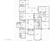 Detailed floor plan showcasing the layout of this spacious home, including bedrooms, bathrooms, and living areas at 6621 E Doubletree Ranch Rd, Paradise Valley, AZ 85253
