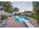 Backyard pool with diving board at 14407 N 35Th Pl, Phoenix, AZ 85032