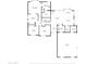 Detailed floor plan showcases layout of bedrooms, bathrooms, kitchen, living room, and garage at 1550 W Adobe Dam Dr, San Tan Valley, AZ 85144