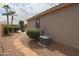 Backyard landscape featuring desert plants and decorative rock at 2509 E Dulcinea Trl, Casa Grande, AZ 85194