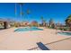 Community pool featuring a large pool and mature trees at 4832 E Mineral Rd # 5, Phoenix, AZ 85044