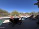 Outdoor living at its finest with a pool, spa, built-in barbeque, desert landscaping, and outdoor dining at 5426 E Calle De Baca --, Cave Creek, AZ 85331