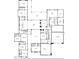 Detailed floor plan showcasing the home's layout, including bedrooms, kitchen, and outdoor spaces at 6521 E Paradise Dr, Scottsdale, AZ 85254