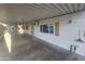 Spacious carport area perfect for parking and additional outdoor living at 106 S 74Th St, Mesa, AZ 85208