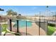 Fully fenced in backyard with pool, trampoline and outdoor toys at 11652 N 49Th Dr, Glendale, AZ 85304