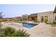 A modern home with a stunning backyard oasis and a sparkling pool at 14102 E Sonora Crest Dr, Fountain Hills, AZ 85268