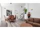 Spacious open-concept space showcasing living and dining areas with contemporary décor at 22236 N 48Th St, Phoenix, AZ 85054
