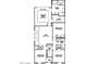 Second floor layout highlighting bedrooms, bathrooms, and loft at 2370 W Los Arboles Pl, Chandler, AZ 85224