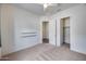 This bedroom has plush carpeting, bright natural light and closet for easy storage at 32366 N 133Rd Ln, Peoria, AZ 85383