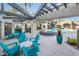 Relaxing outdoor lounge area with comfortable seating and a view of the community pool at 5303 N 7Th St # 109, Phoenix, AZ 85014