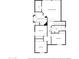 Upstairs floor plan showcasing the layout of the primary bedroom with a walk-in closet and multiple bedrooms at 1225 E Sea Gull Dr, Gilbert, AZ 85234