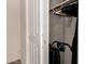 A peek inside a well-organized closet, with hanging clothes at 13516 W Windsor Blvd, Litchfield Park, AZ 85340