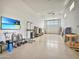 Spacious, well-lit garage with plenty of room for storage and activities at 18902 W Clinton St, Surprise, AZ 85388