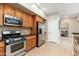 Well-appointed kitchen includes modern appliances, plenty of cabinet space, and sleek countertops at 20750 N 87Th St # 2074, Scottsdale, AZ 85255