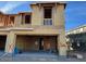 Two-story townhome under construction featuring an attached two-car garage at 21068 N 58Th St, Phoenix, AZ 85054