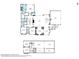 Detailed 2D floor plan showing the layout of the first floor and basement with measurements at 2742 W Monterey Pl, Chandler, AZ 85224