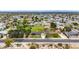 Wide aerial view of the property highlighting its location, surrounding neighborhood, and proximity to roads at 4211 W Yorkshire Dr, Glendale, AZ 85308