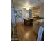 Well-equipped kitchen with an island, modern appliances, and a bright, airy atmosphere at 523 S Park View Cir, Mesa, AZ 85208