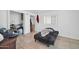 Bedroom featuring tile floors, a window, and closet space at 5338 N 21St Ave, Phoenix, AZ 85015