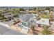 Aerial view of home featuring an attached garage, gated drive, and a second-story balcony at 5338 N 21St Ave, Phoenix, AZ 85015